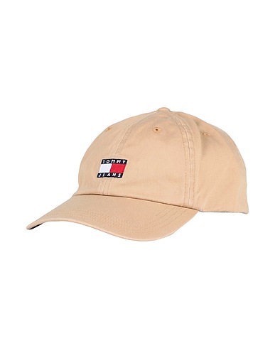 TOMMY JEANS Hat Sand 100% Cotton