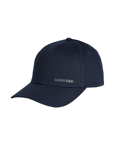 CALVIN KLEIN Cappello Blu navy 100% Cotone