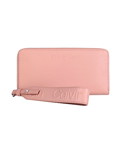 CALVIN KLEIN Wallet Antique rose 51% Recycled polyester, 49% Polyurethane
