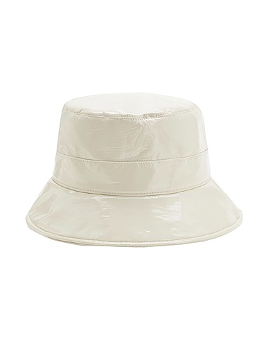 8 by YOOX Hat BUCKET HAT
 Ivory 50% Polyurethane, 50% Polyester