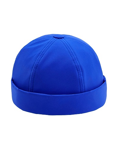 8 by YOOX Hat DOCKER HAT
 Bright blue 100% Polyamide
