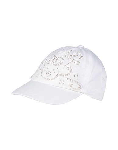 DOLCE&GABBANA Cappello Bianco 99% Cotone, 1% Elastan