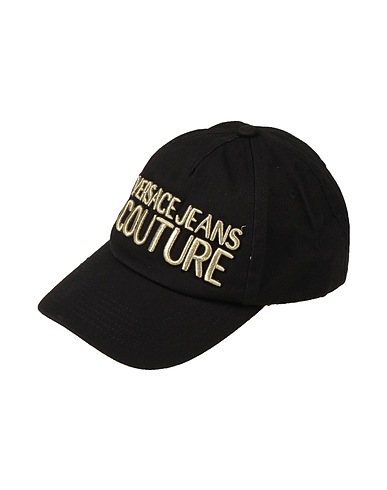 VERSACE JEANS COUTURE Hat Black 100% Cotton
