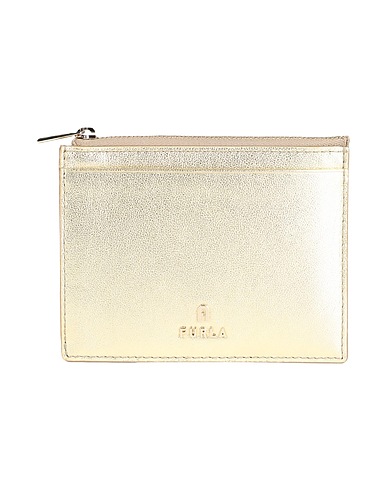 FURLA Portafoglio FURLA CAMELIA L CARD CASE
 Oro 100% Pelle di vitello