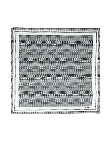 FURLA Scarves and foulards FURLA TORTONA CARRE' 90X90
 Grey 100% Silk