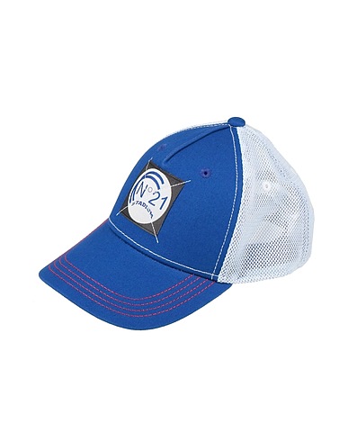 N°21 Sombrero Azul marino 100% Algodón, Poliéster