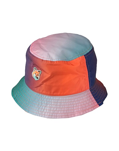 MAISON KITSUNÉ Hat Orange 100% Polyester