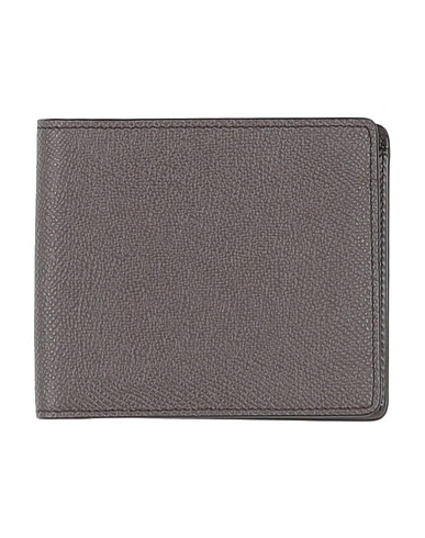 MAISON MARGIELA Wallet Charcoal 100% Cow Leather