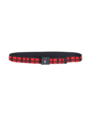 TOMMY HILFIGER Belt Red 100% Polyester