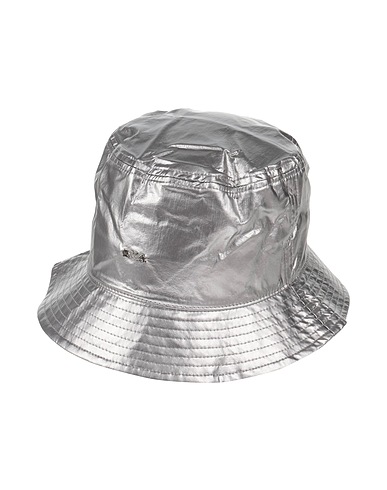 EMPORIO ARMANI Hat Silver 100% Polyamide, Polyurethane