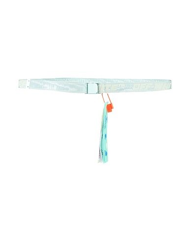 OFF-WHITE™ Regular belt Sky blue 100% Viscose