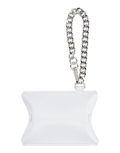 MM6 MAISON MARGIELA Portafoglio Bianco 100% Pelle di bovino, Ferro