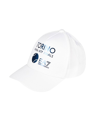 EA7 Chapeau Blanc 100% Coton