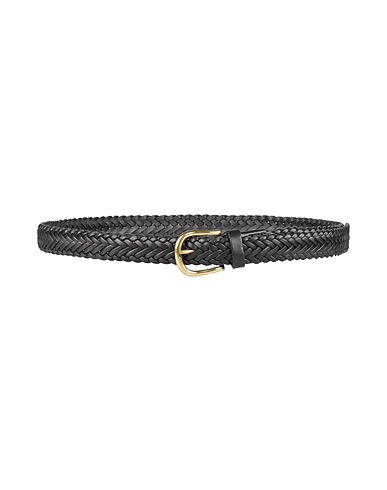 BOGLIOLI Leather belt Black Leather