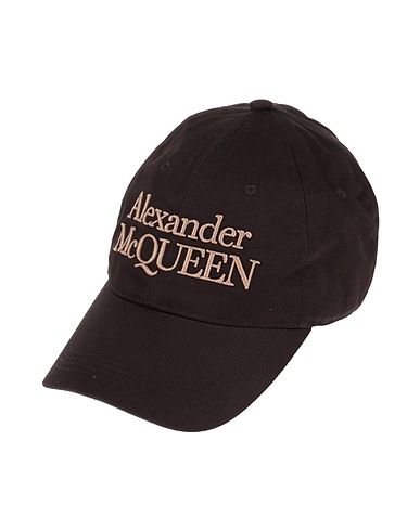 MCQUEEN Hat Black 100% Cotton, Polyester