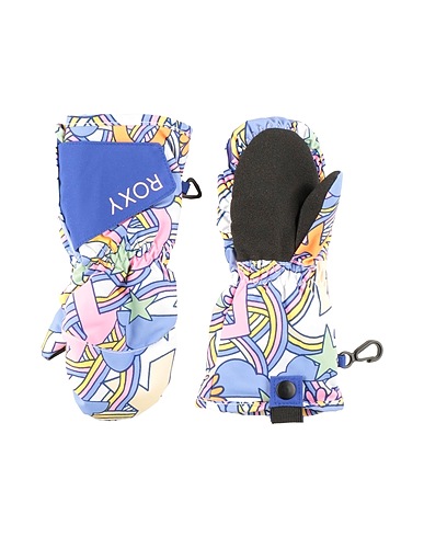 ROXY Gants Moffola snow Snows Up Mitt 
 Blanc 100% Polyester, Polyuréthane
