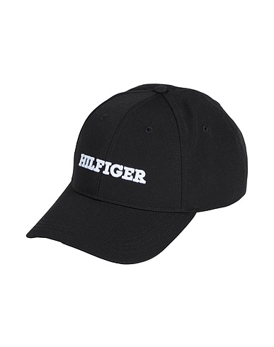 TOMMY HILFIGER Hat Black 100% Polyester