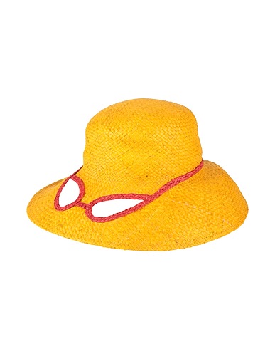 MARNI Hat Marigold Natural raffia