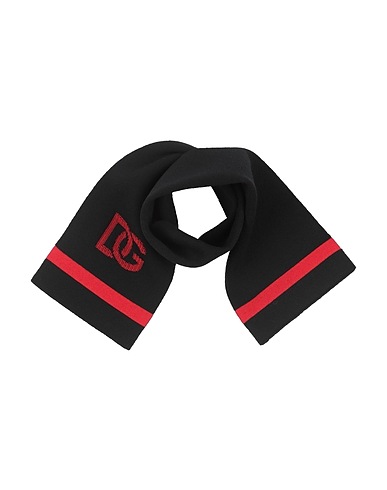 DOLCE&GABBANA Sciarpe e foulard Nero 95% Lana Vergine, 5% Poliammide