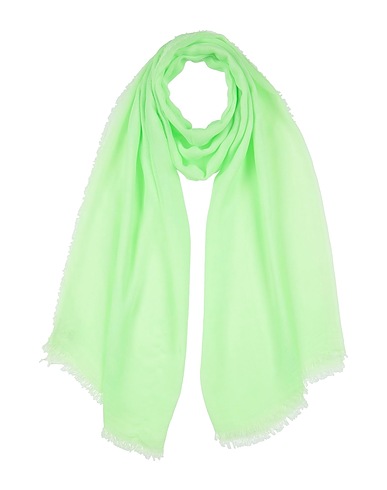 FALIERO SARTI Scarves and foulards Lime green 85% Modal, 15% Silk