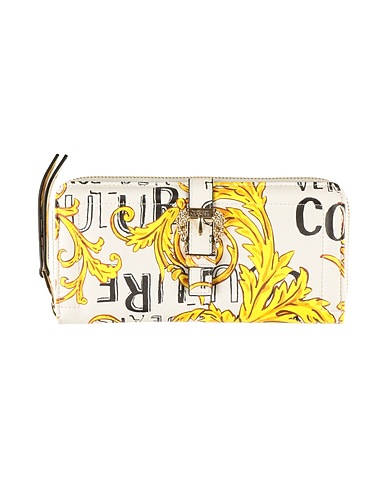 VERSACE JEANS COUTURE Portafoglio Bianco Poliestere