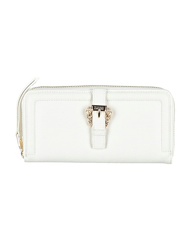 VERSACE JEANS COUTURE Wallet White Polyester