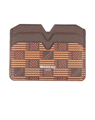 MOREAU Paris Small Leather Goods Dark brown Calfskin