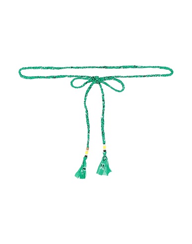 ALANUI Belts Green 100% Cotton, Acrylic