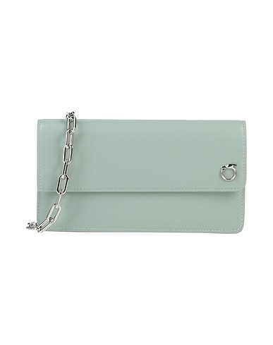 TRUSSARDI Portafoglio Verde salvia 100% Poliestere riciclato, Poliestere, Resina poliuretanica, Pelle