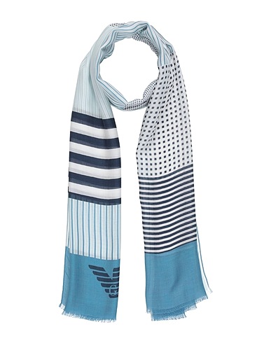 EMPORIO ARMANI Sciarpe e foulard Avio 100% Modal