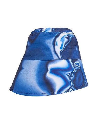 TRUSSARDI Hat Navy blue 100% Polyamide