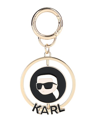 KARL LAGERFELD Key ring Gold 100% Zinc alloy