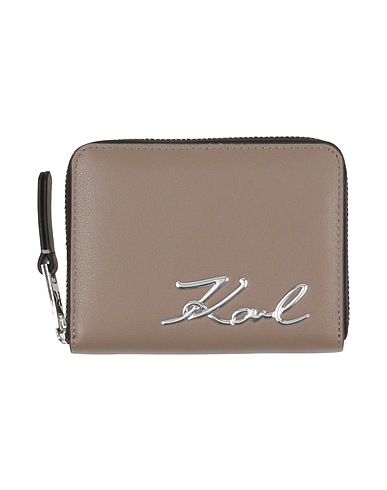 KARL LAGERFELD Wallet 69% Polyurethane, 31% Cow leather