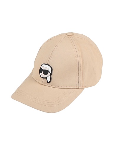 KARL LAGERFELD Cappello Beige 50% Cotone riciclato, 50% Cotone