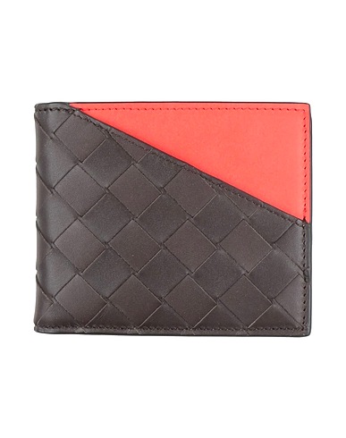 BOTTEGA VENETA Wallet Dark brown Leather