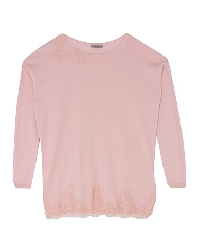 ERMANNO SCERVINO JUNIOR Jumper Light pink 70% Cotton, 30% Polyamide