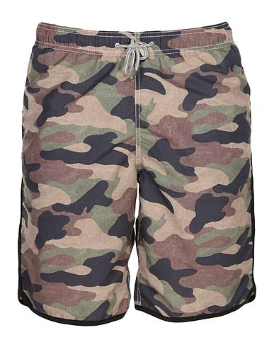 MC2 SAINT BARTH Boxer mare Verde militare 100% Poliestere