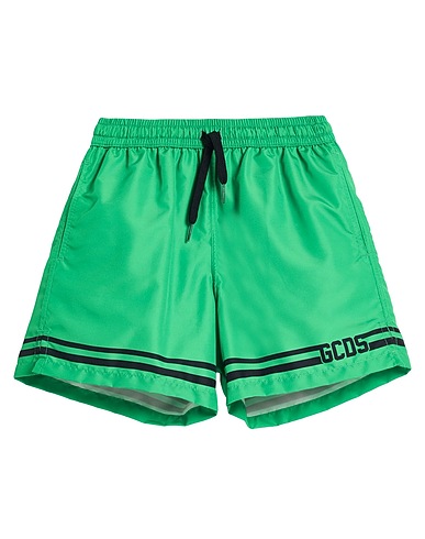GCDS Swim shorts Green 100% Polyester