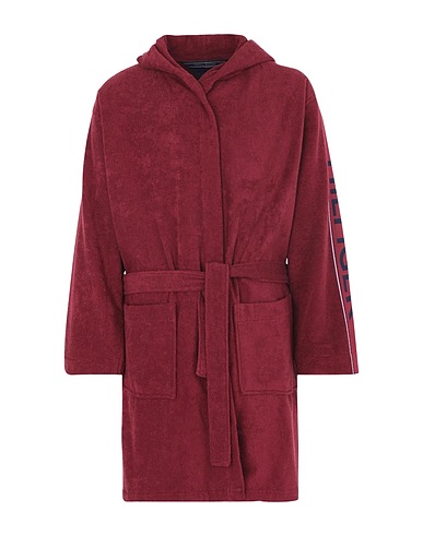 TOMMY HILFIGER Vestaglie e accappatoi HOOD DEGREE  Bordeaux 100% Cotone