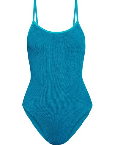 Click to view more detailed imagery on our partner's website Hunza G One-piece Swimsuits In Turquoise