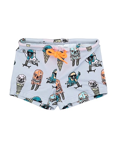 STELLA McCARTNEY KIDS Swim briefs Light grey 92% Polyamide, 8% Elastane