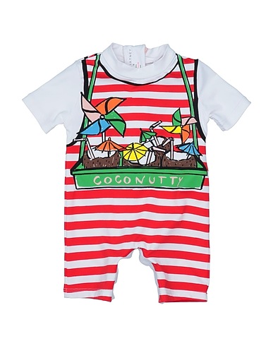 STELLA McCARTNEY KIDS One-piece swimsuits Red 86% Polyamide, 14% Elastane
