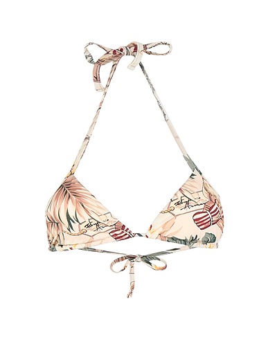EMPORIO ARMANI Bikini TRIANGLE REMOVABLE CUP
 Beige 90% Polyamide, 10% Elastane