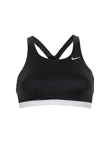 NIKE Swimwear POWER BACK TOP
 Black 80% Polyester, 20% Elastane