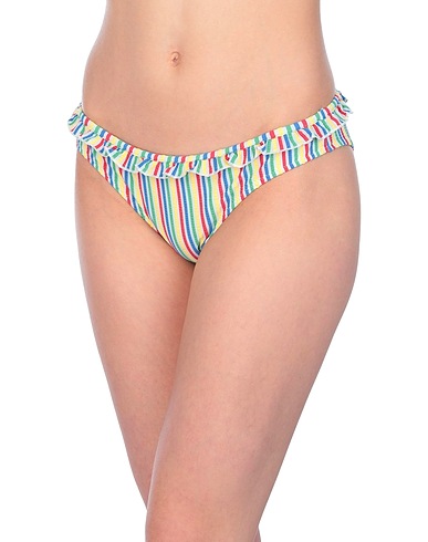 SOLID & STRIPED Bikini Yellow 44% Polyamide, 41% Polyester, 15% Elastane