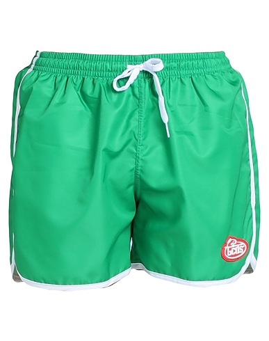 GCDS Swim shorts Green 100% Polyester