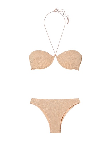 OSÉREE Bikini SHINE BALCONETTE
 Beige 85% Nylon, 15% Elastan