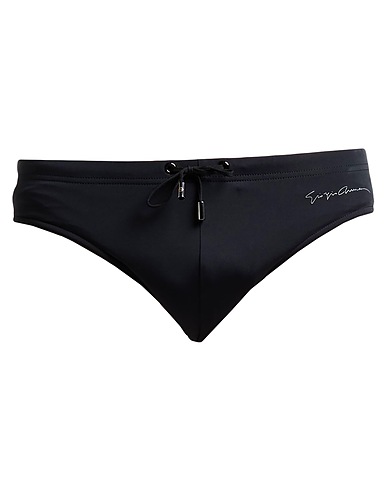GIORGIO ARMANI Slip mare Nero 80% Poliimmide, 20% Elastan