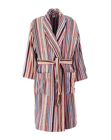 PAUL SMITH Dressing gowns & bathrobes MEN DRESSING GOWN
 Orange 100% Cotton