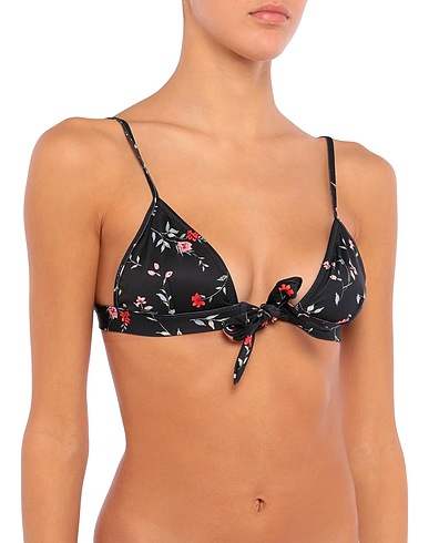 GANNI Bikini Black 82% Polyester, 18% Elastane